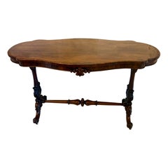 Antique Victorian Quality Carved Rosewood Freestanding Centre Table