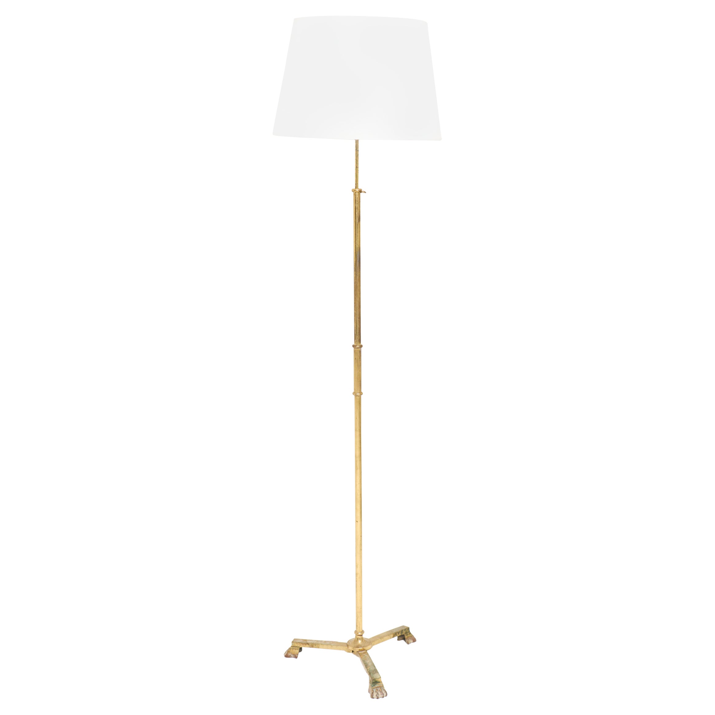 Bronze Floor Lamp att. to Maison Jansen