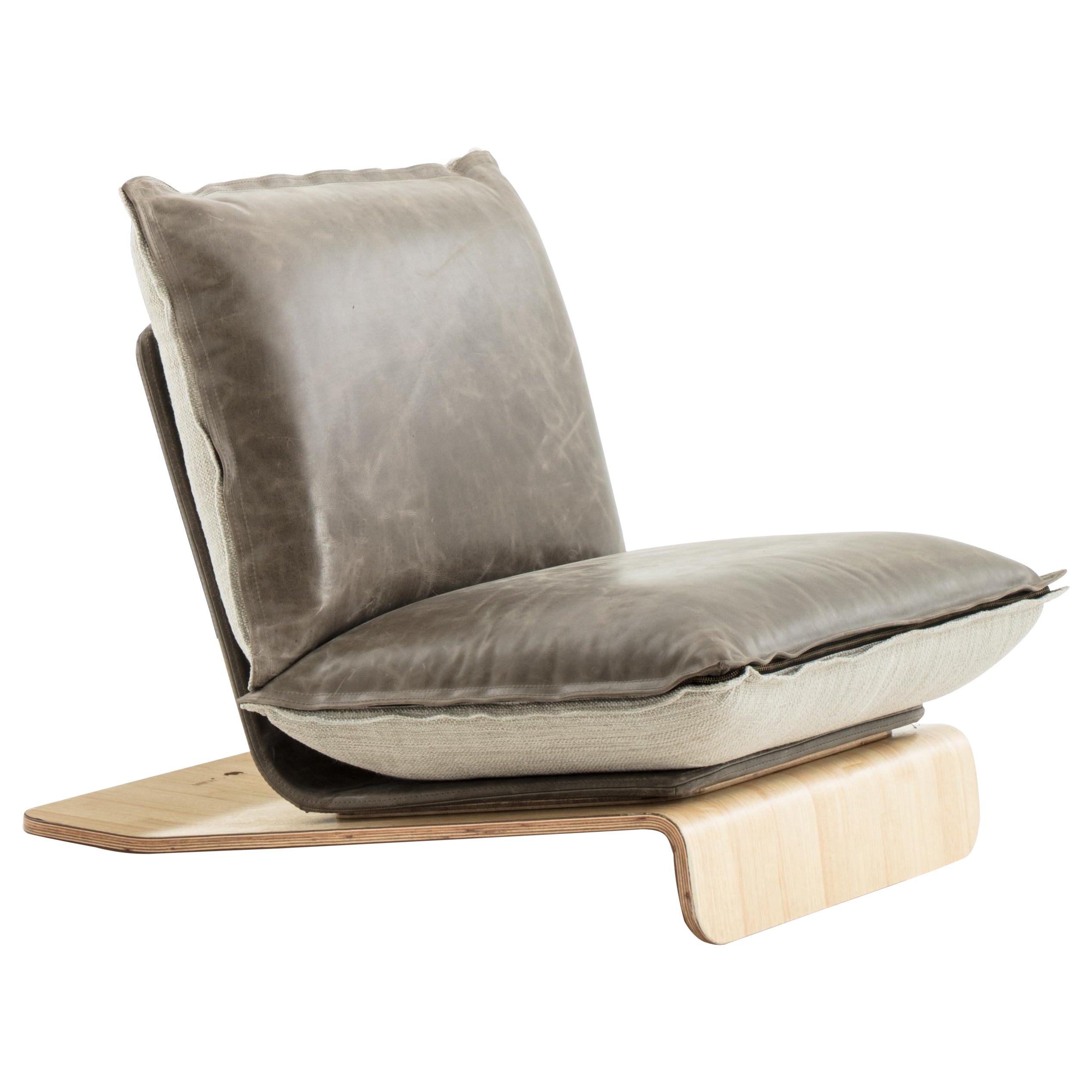 Matsu Nomadic Collection di Joeri Reynaert - Nomad Skin Lounge Chair Pelle di Yak
