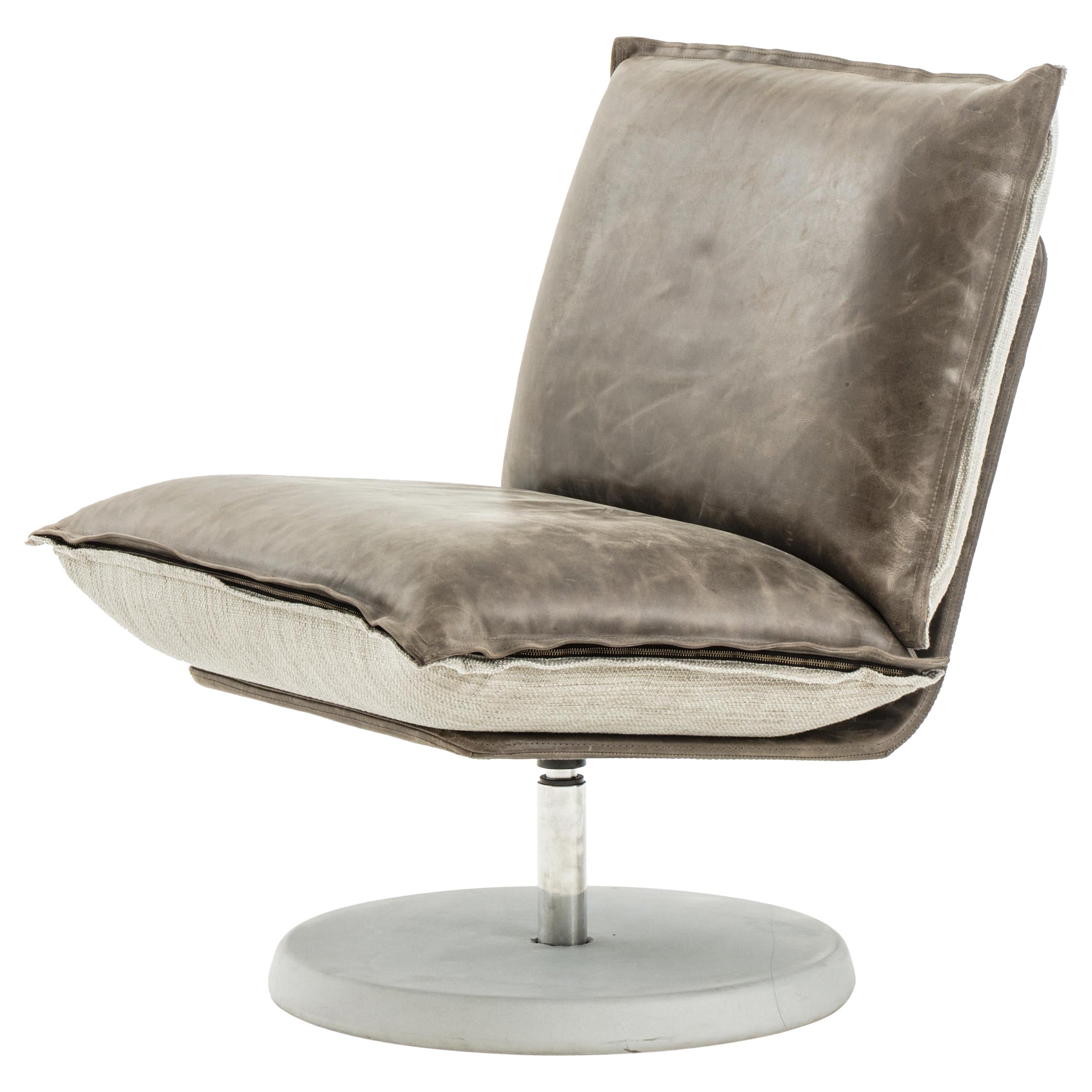 Collection Matsu Nomadic de Joeri Reynaert - Chaise longue en cuir Yak