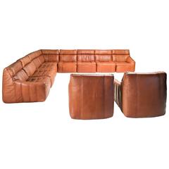 Rare Rolf Benz Ten-Piece Sectional Sofa