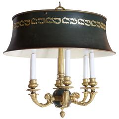 French 19th Century Empire Style Chandelier with Six-Light Arms 8