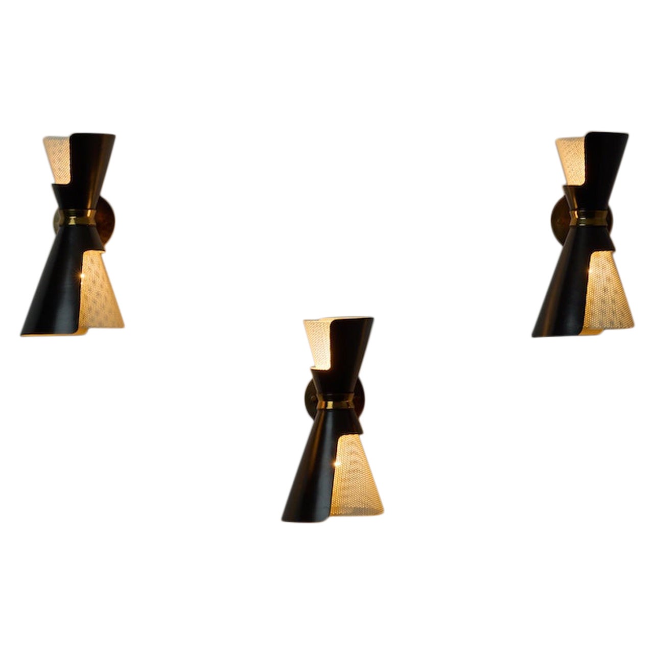 Sconces by Angelo Lelii for Arredoluce
