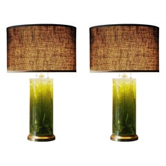 Coppia di lampade in resina Greene & Greene & Greene