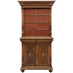Carved Oak French Cartonnier/File Cabinet 9