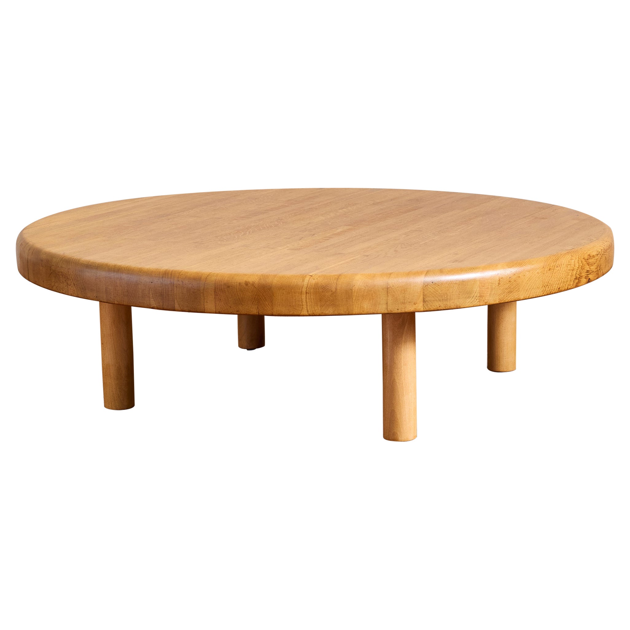 Dickes Französisch Oak Couchtisch im Angebot