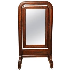 Early 19th Century, English, William IV Cheval Mirror