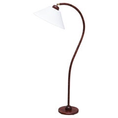 Sculptural Markslöjd Floor Lamp in Beech Wood, Sweden, 1960s