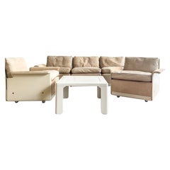 Mid-Century Lounge Sofa or Couch by Dieter Rams for Vitsoe, German Design, 1960s