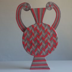 ETRUSCO 2 - Terracotta Vase - 21st Century - by Chiara Berta Artist