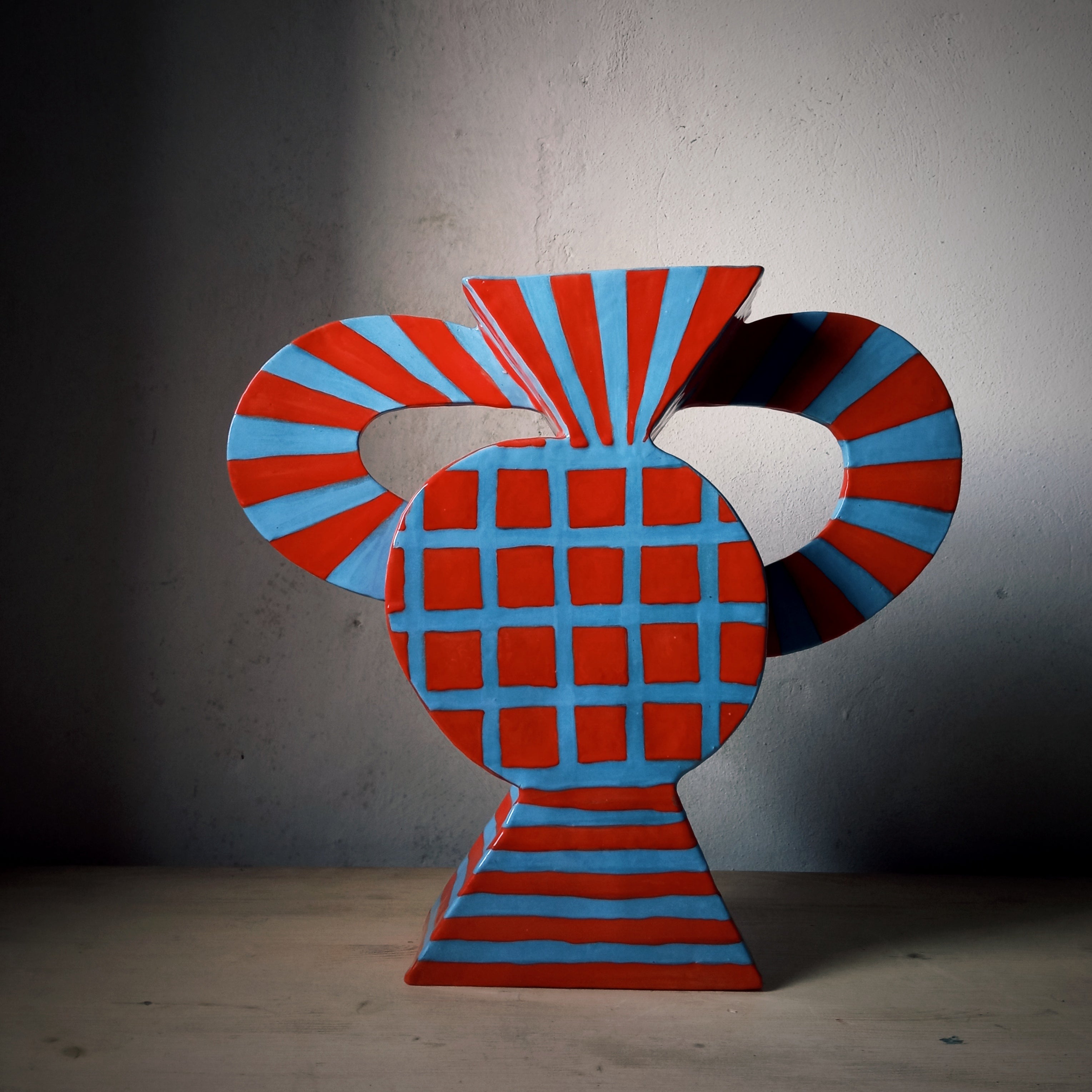 ETRUSCO 1 - Terracotta Vase - 21st Century - by Chiara Berta Artist
