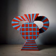 ETRUSCO 1 - Terracotta Vase - 21st Century - by Chiara Berta Artist