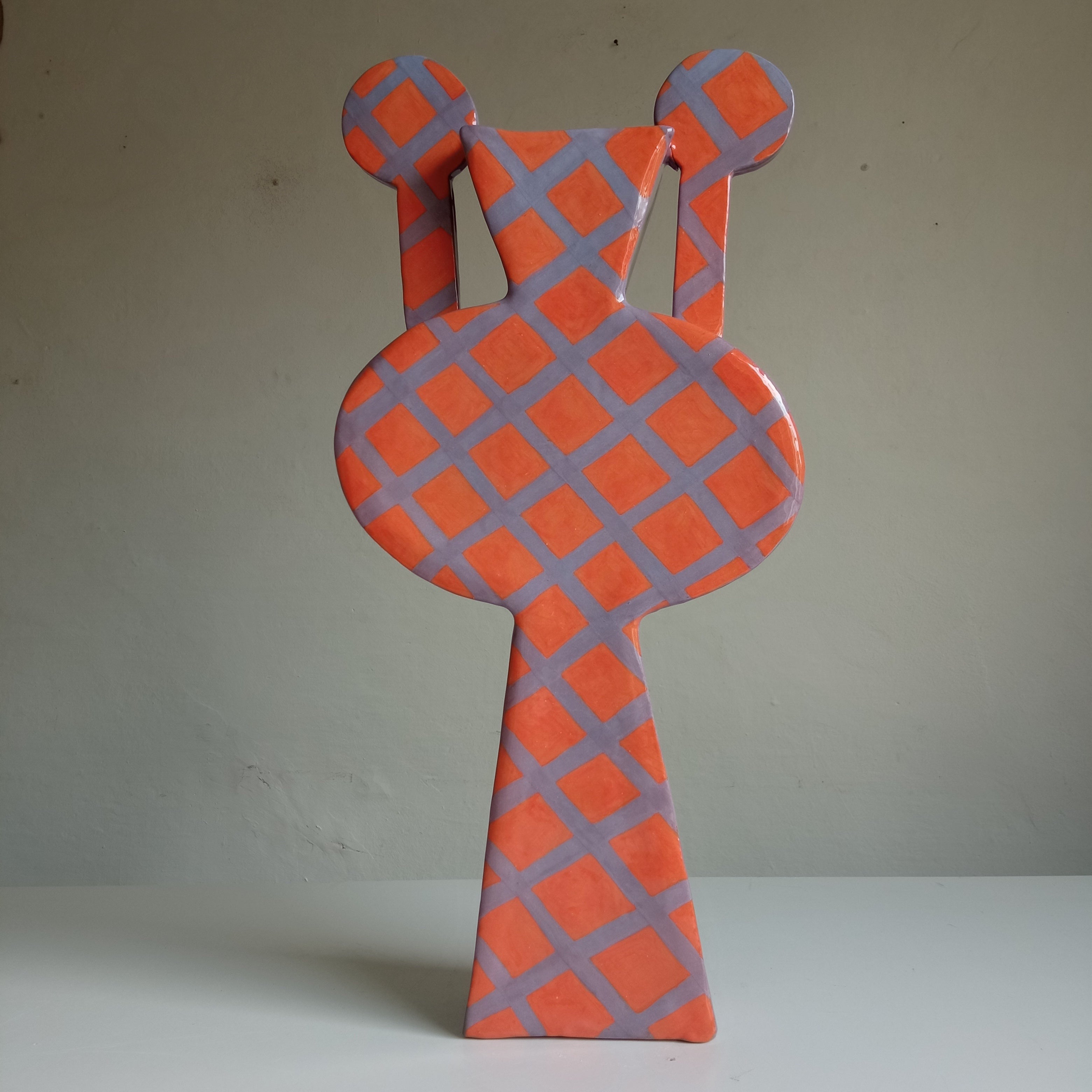 PARTENOPE  - Terracotta Vase - XXI Century - by Chiara Berta Artist