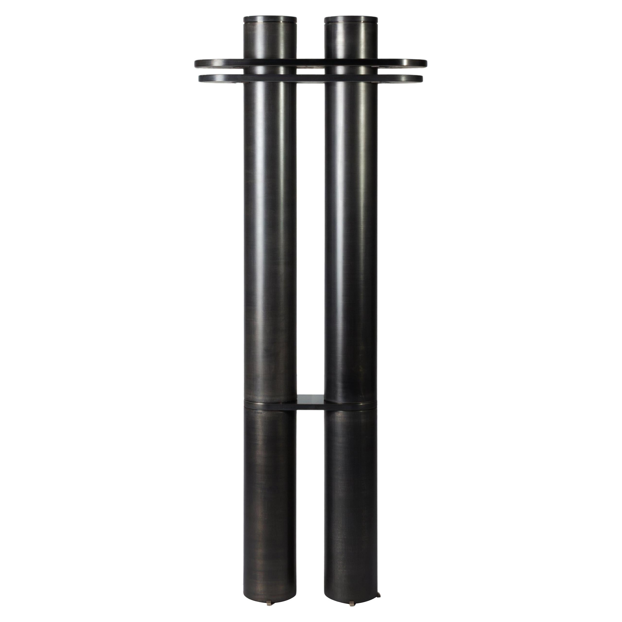 Large Aluminium Colonnade 02 Light Sculpture by Tanuj Arora