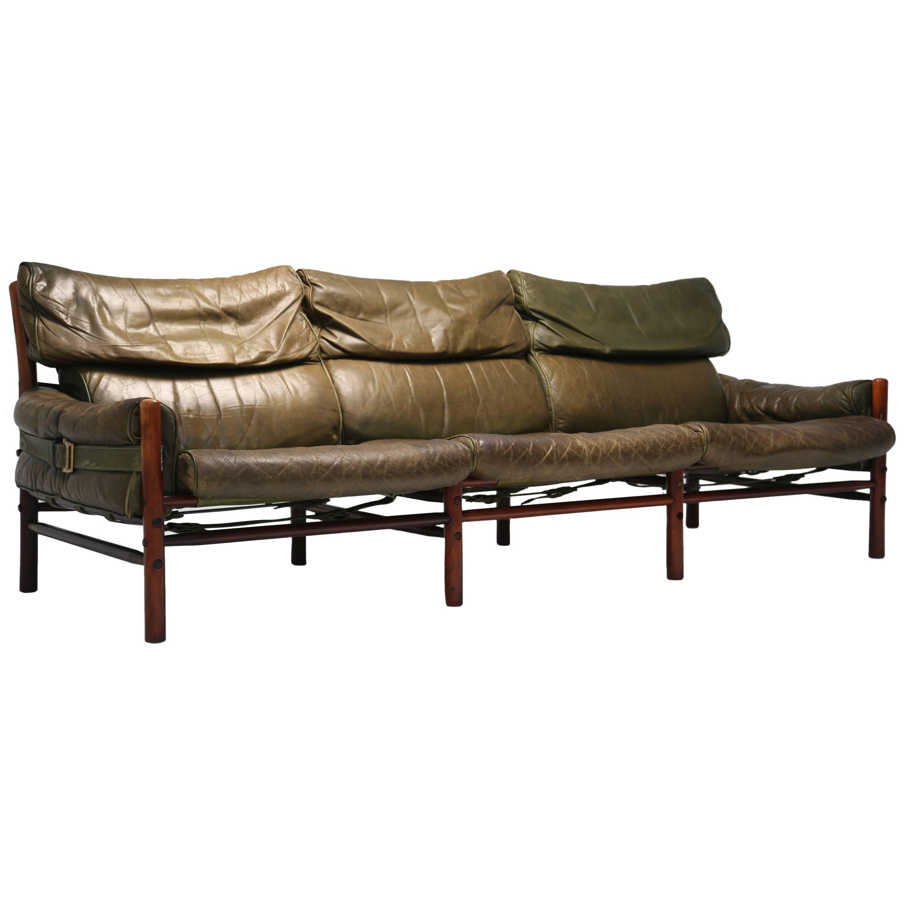 Arne Norell 
Kontiki
 Three-Seat Sofa
