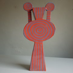 PARTENOPE  - Terracotta Vase - XXI Century - by Chiara Berta Artist