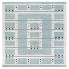 Modern Swedish Flat Weave Rug by Doris Leslie Blau