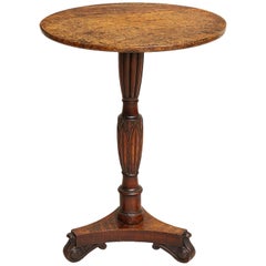 Antique William IV Pollard Oak Table