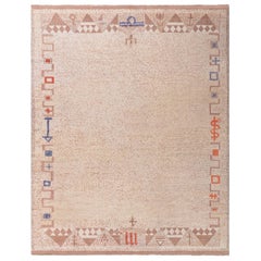Doris Leslie Blau Mid-20th Century Swedish Pile Rug