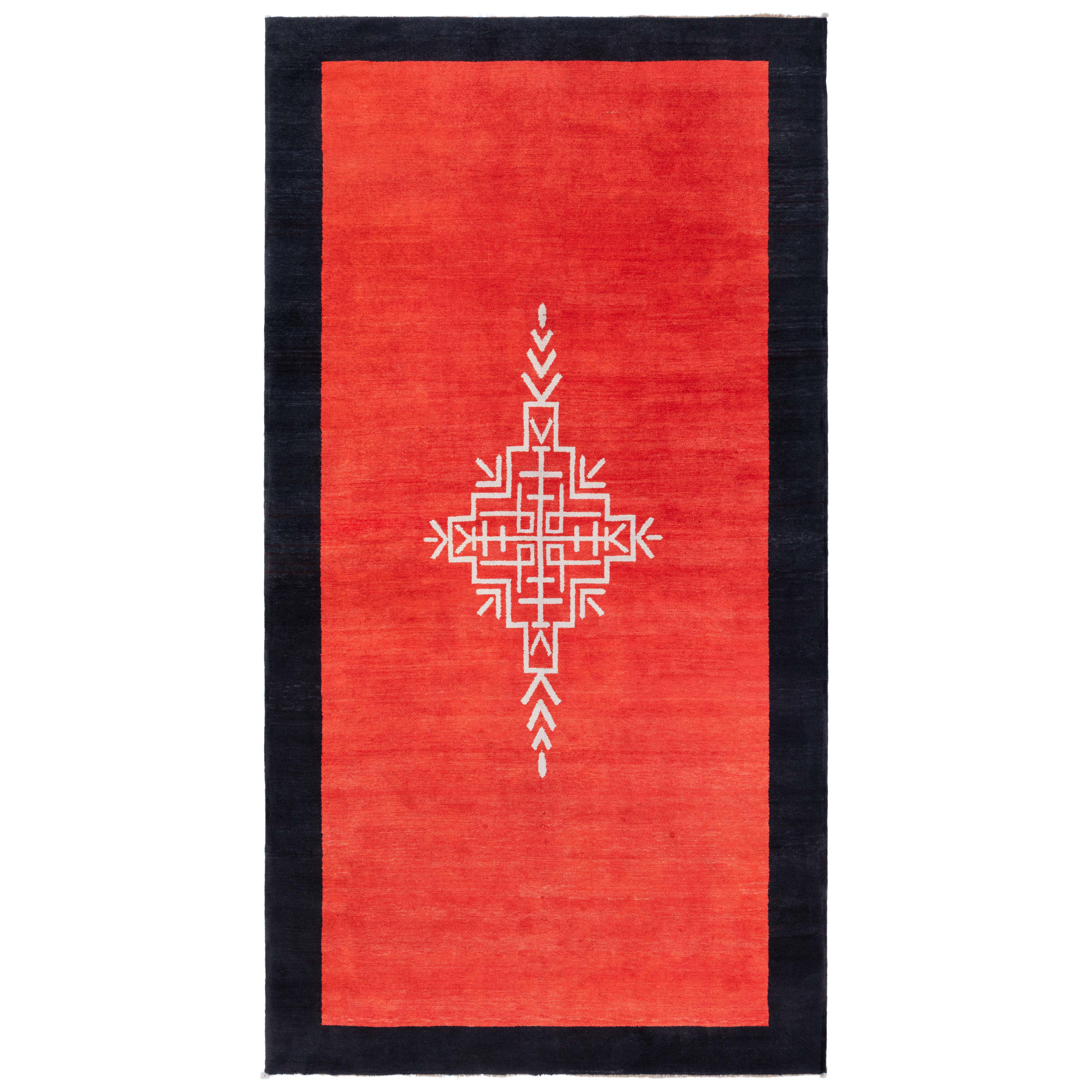 Doris Leslie Blau Early 20th Century Dutch Art Deco Red Rug