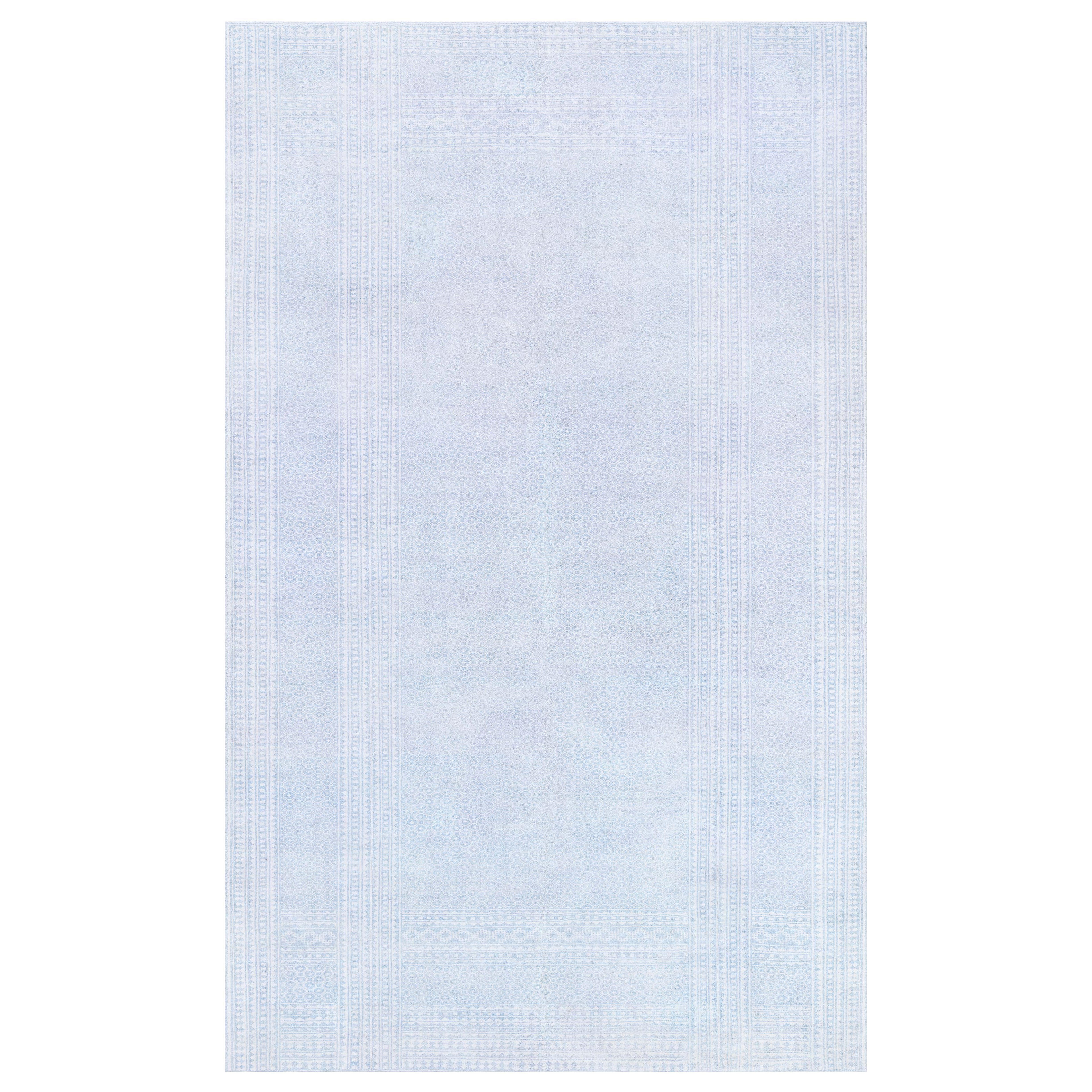 Doris Leslie Blau Ethereal Elegance: 1930s Vintage Cotton Agra Rug