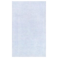 Doris Leslie Blau Elegance : Tapis Agra en coton vintage des années 1930