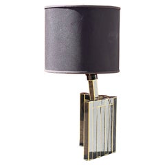 Lampe de table en mosaïque de BD Lumica, signée, circa 1970