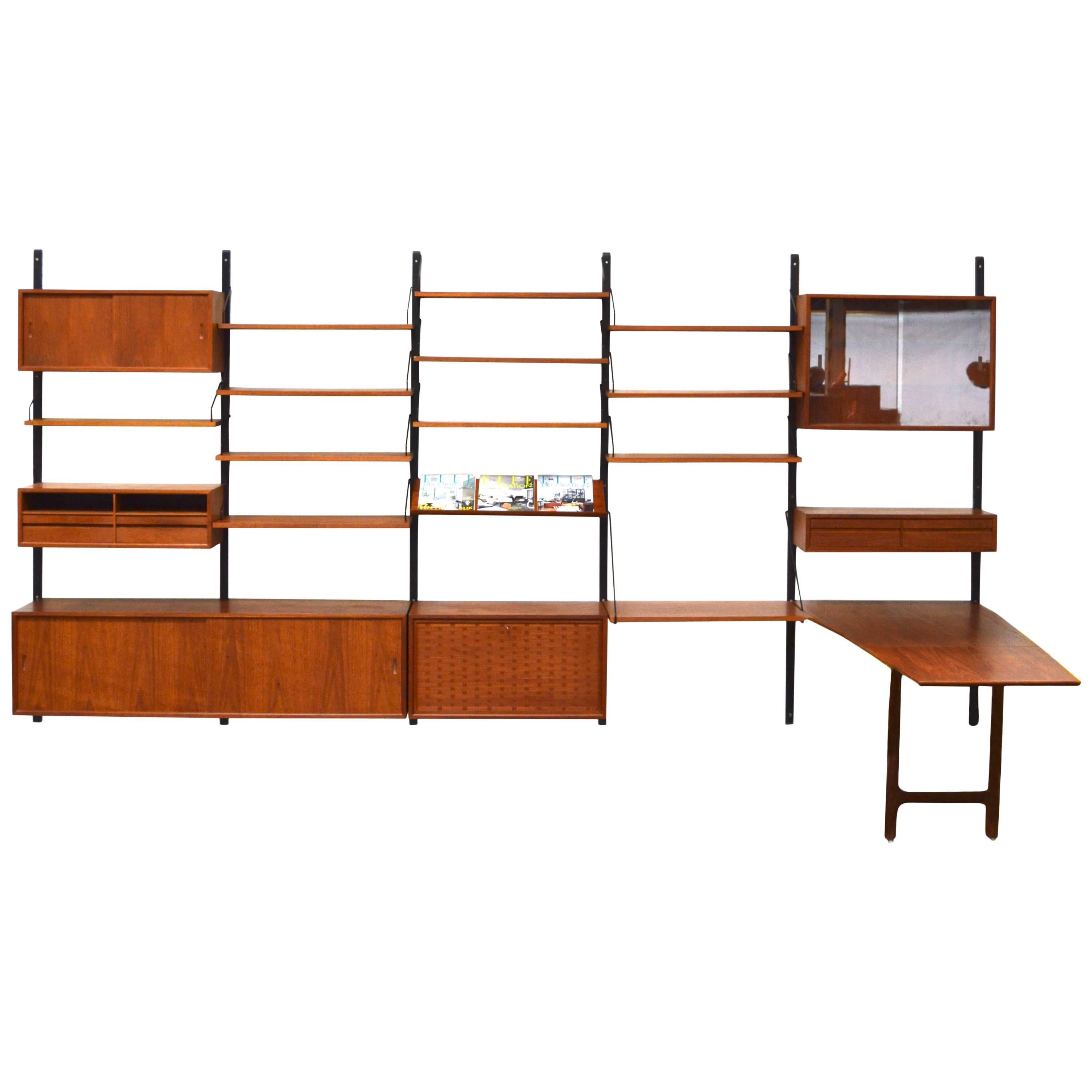 Exclusive Poul Cadovius 'Royal' Wall Unit