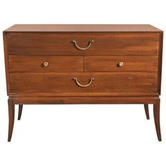 Vintage Mid-Century Modern Mahogany Cabinet by Tommi Parzinger for Charak Modern