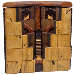 Po Shun Leong Architectural Jewelry Box Exotic Woods 1989