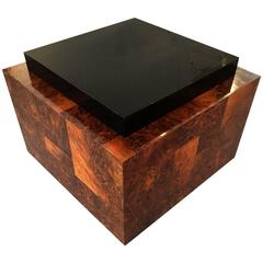 Burl Wood Patchwork Table by Paul Evans 5