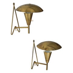 Paire d'appliques modèle EV 57 par Itsu, années 1950