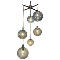 Lightolier 6 Globe Suspension