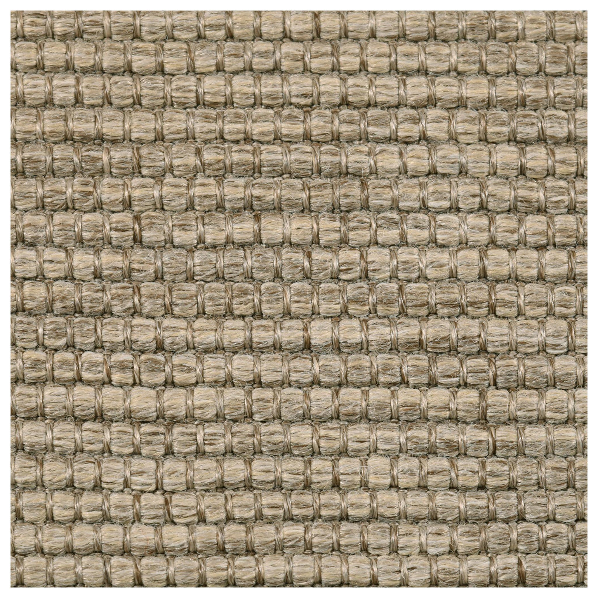 Madagaskar 6x9ft Sand Sisalene 100% PP Rippen Design Luxus handgewebten Teppich
