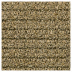Mozambico 6x9ft oro chiaro sisalene 100% PP mini plaid  tappeto di lusso tessuto a mano