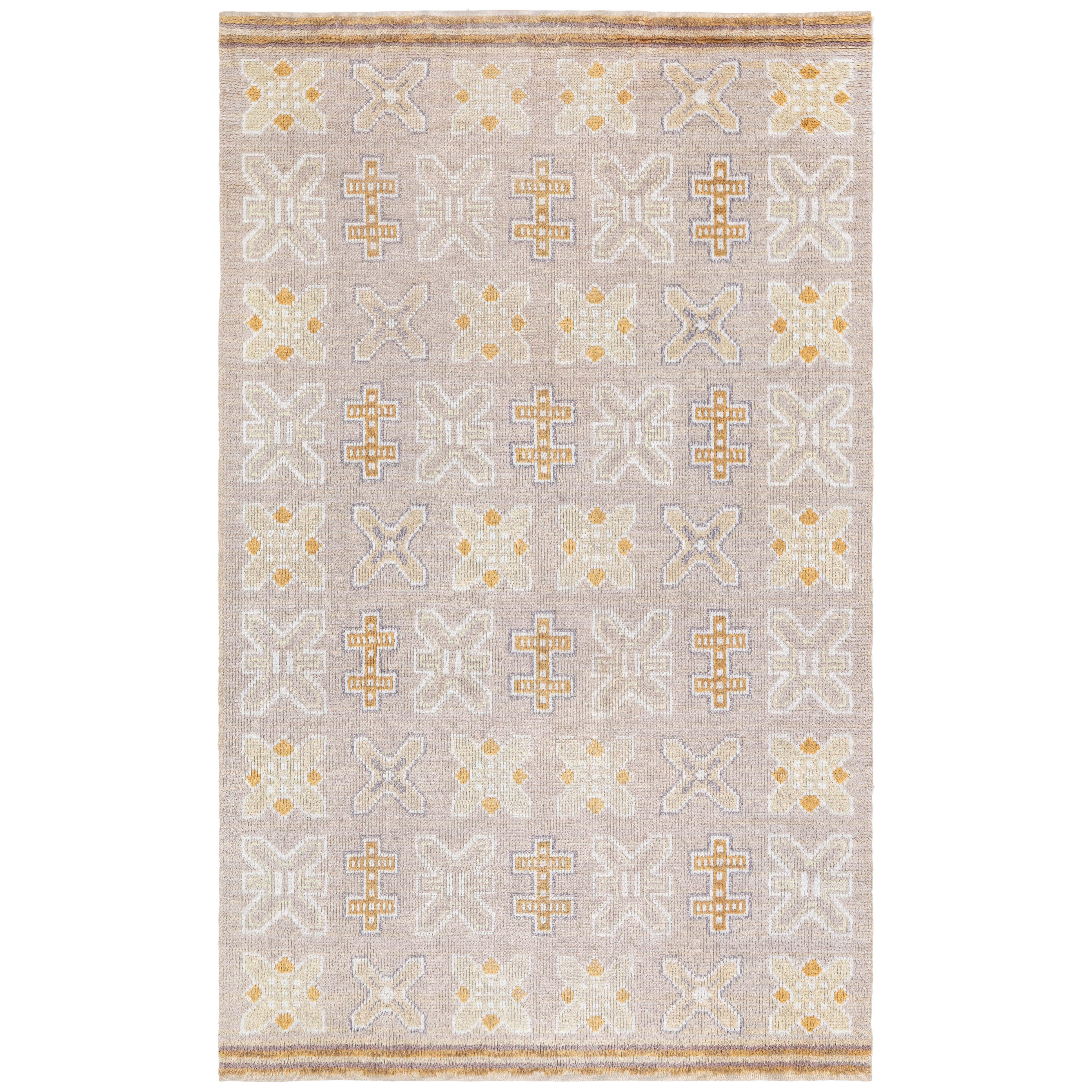 Doris Leslie Blau Vintage Swedish Pile Rug