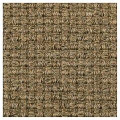 Tanzania 6x9ft taupe sisalene 100% PP basket weave design luxury handwoven rug