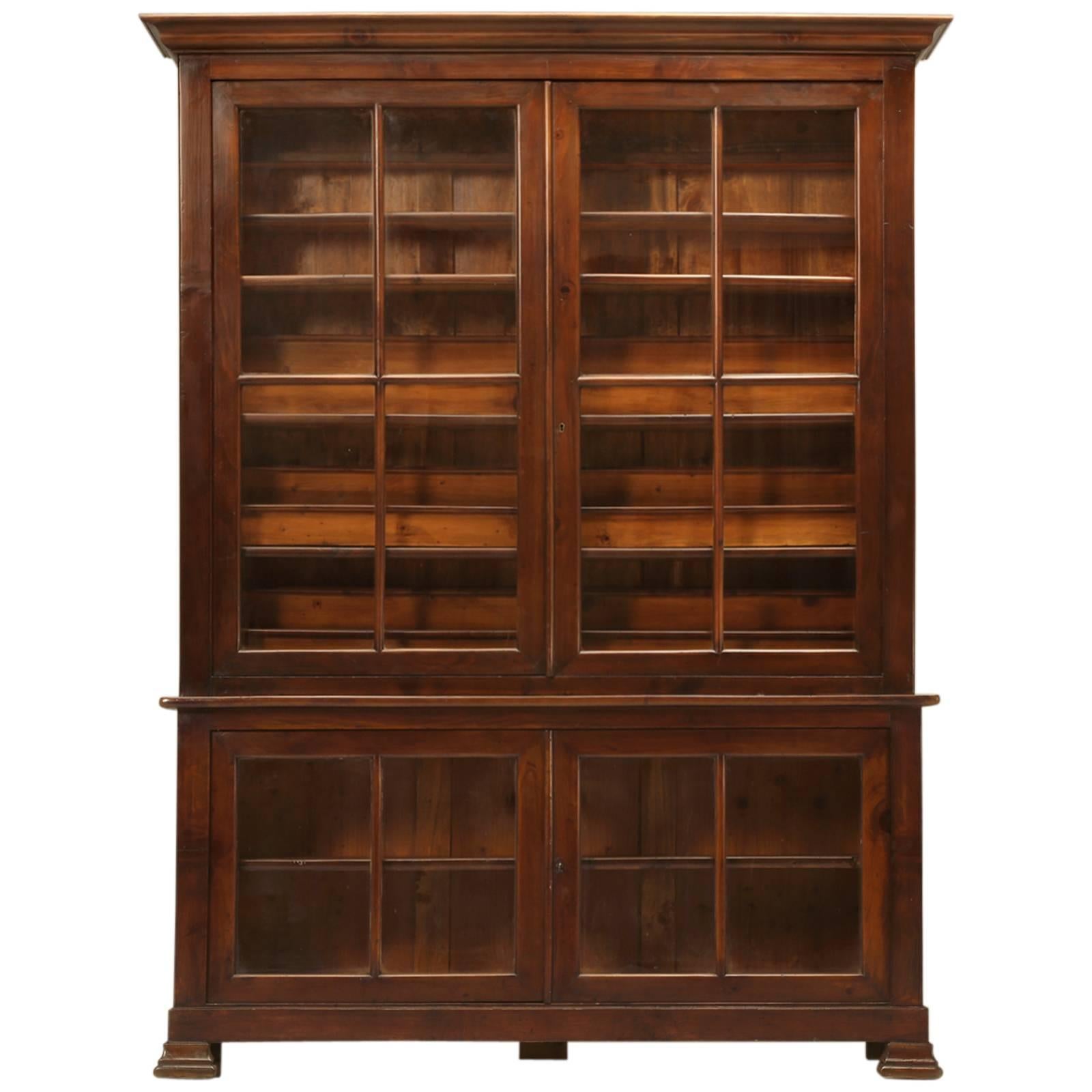 Antique French Bookcase, Vitrine, China Cabinet or Specimen Cabinet, circa  1891 For Sale at 1stDibs | vitrine cabinet, specimen storage cabinets,  french vitrine cabinet