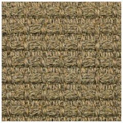 Mozambico 8x10ft oro chiaro sisalene 100% PP mini plaid  tappeto di lusso tessuto a mano