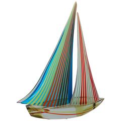 Murano Sailboat by Alberto Dona' 6