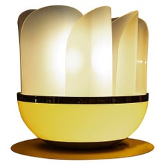 Lampe de table Flu Fru d'Elvio Becheroni pour Lamperti, Italie 1972