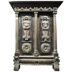 Antique Impressive Renaissance Revival Armoire