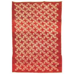 Chinese Red Turkish Konya Carpet 6