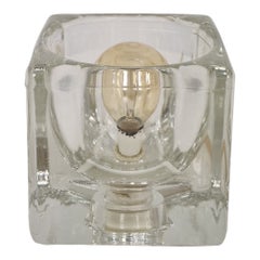 Lampe de table avec cubes de glace Peil & Putzler, Allemagne, années 1970