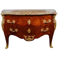 Gorgeous Commode Signed P. Sormani in Louis XV Style