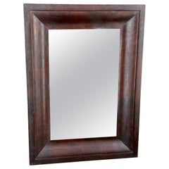 Mid-19th Century Rectangular Mahogany Wall Mirror, England