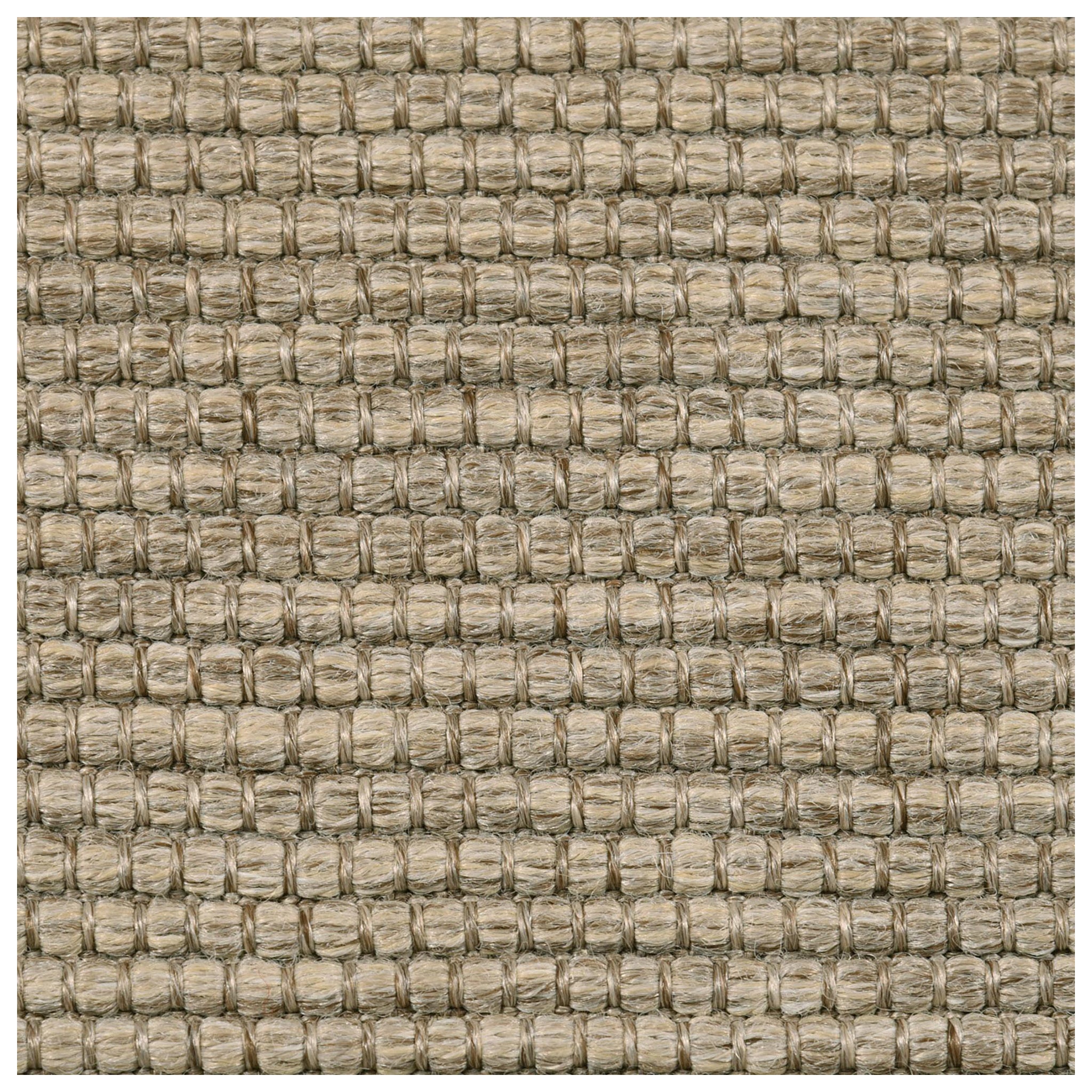 Madagaskar 9x12ft Sand Sisalene 100% PP Rippen Design Luxus handgewebten Teppich