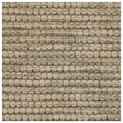 Tappeto Madagaskar 9x12ft in sisalene sabbia 100% PP con design a coste e tessuto a mano di lusso