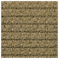 Mozambique 9x12ft sisalene or clair 100% PP mini plaids  tapis de luxe tissé à la main