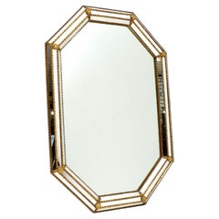 Vintage Italian Hollywood Regency Style Mirror
